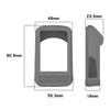 Bike Silicone Anti-scratch Case Screen Protector Cover Suitable for Wahoo-Elemnt Bolt V2 GPS-Computer Protective Sleeve