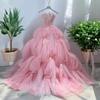 High-end bride tube top light wedding dress noble light luxury princess skirt temperament high-end travel photography tutu skirt evening dress women