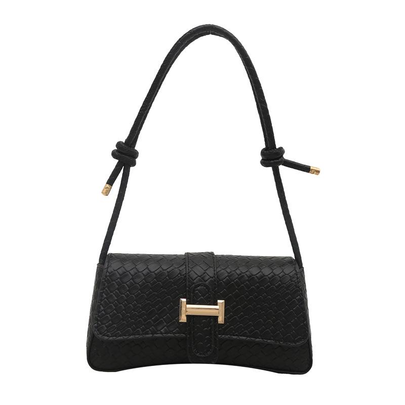 Przenośna mała torebka damska popularna w sezonie 2025 nowa modna stylowa torebka na ramię kontrastowy kolor modna torba listonoszka mała kwadratowa torebka