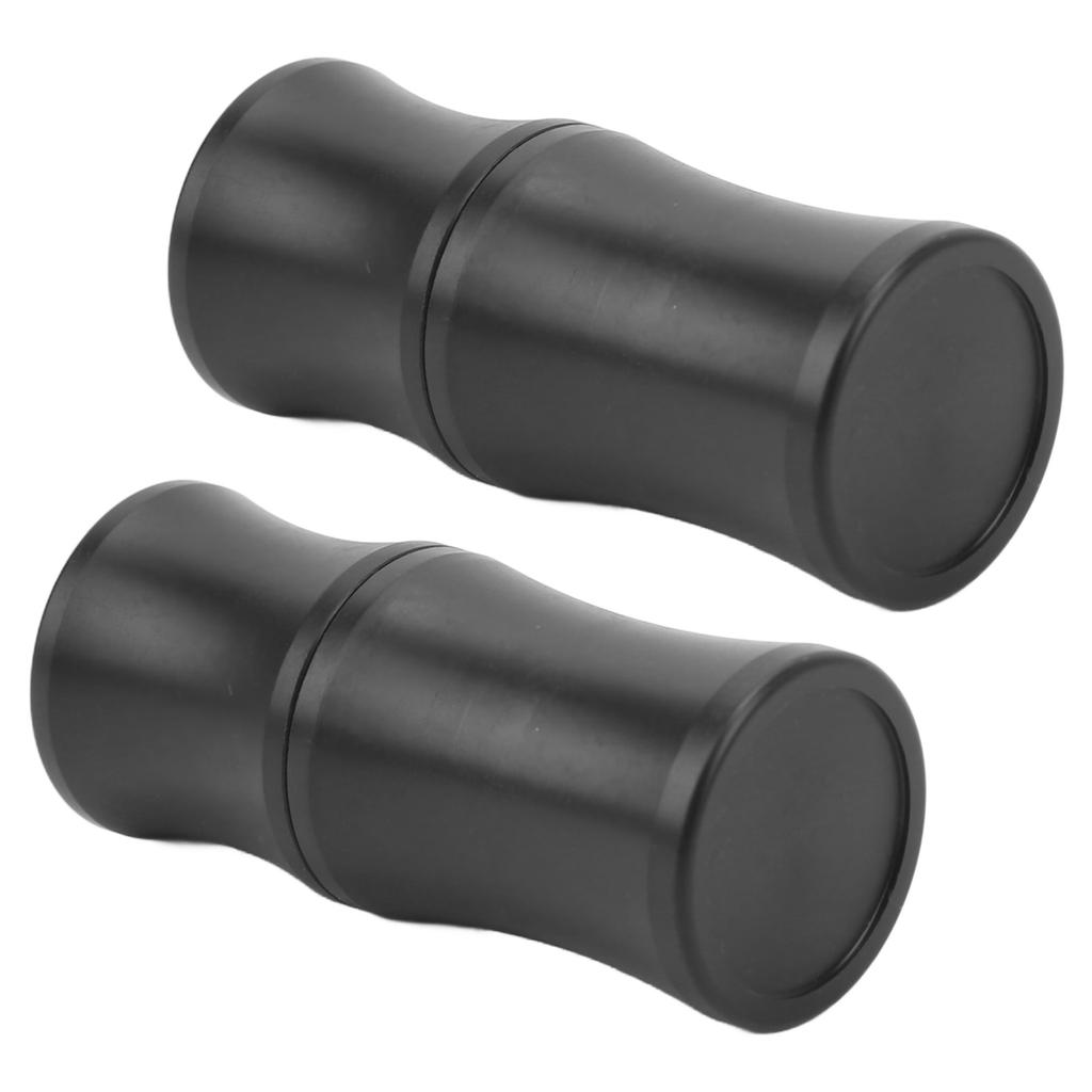 2Pcs Plastic Billiard Cue Joint Protectors Black Pool Cue Stick Joint Protectors Billiard