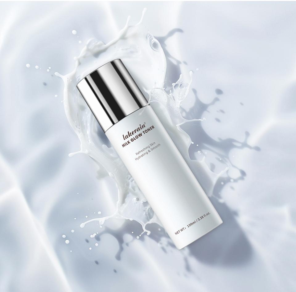 Milk Glow Toner Brightening Skin Powerfully Moisturizes Relieve Dry and Tired Skin Locks In Moisture Beauty Skin Care 100ML