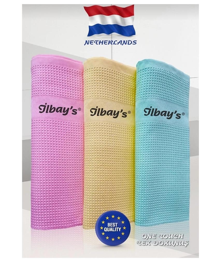 3 Pcs Microfiber Cleaning Cloth Ilbay's