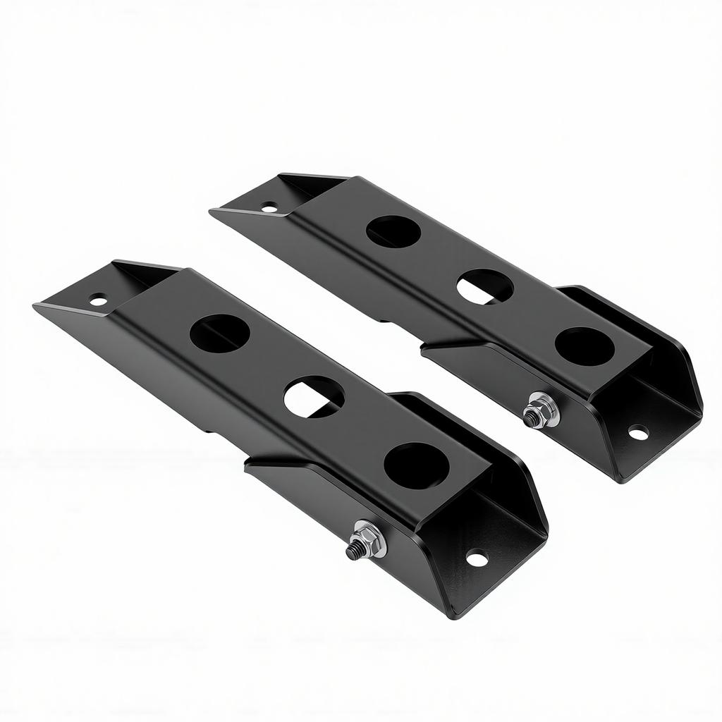 Heavy Duty Tailgate Hinges Set Reinforced Steel Tailgate Hinge Replacement for Jeep Wrangler TJ 1996 2006