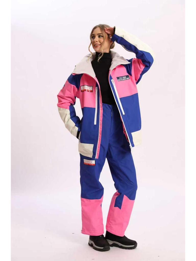 Unisex One-Piece Ski Suit and Separate Pants