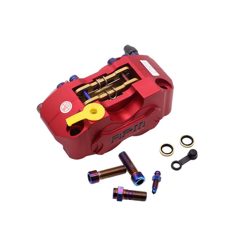 

RPM Motorcycle Brake Caliper for Scooter Yamaha Aerox Nitro RSZ JOG 50rr BWS Zuma Honda Dio GROM Disc Brake Caliper A-RED