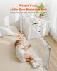 VEVOR Toddler Bed Rail, Kids Beds Guard Rail with Reinforced Iron Pipe and Oxford Cloth, Adjustable Height Bed Side Railing
