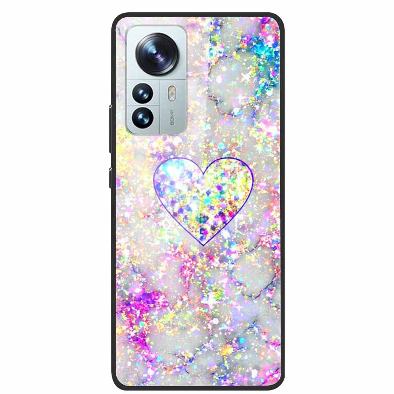 Tempered Glass Cases For Xiaomi 12T 5G Case Hard Phone Back Cover for Xiaomi 12T Pro Protection Shells Mi 12 T 12TPro 2022 Cool