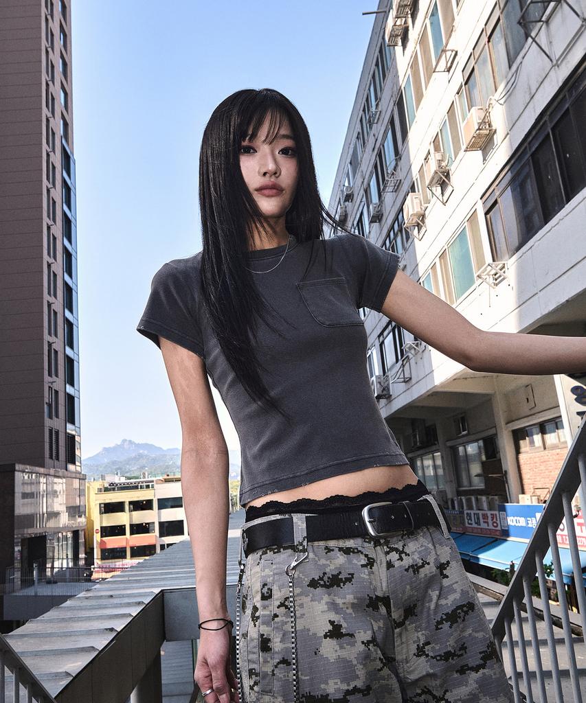 Nomaenyueol Nm Vintage T-Shirt (Woman) - Washed Black