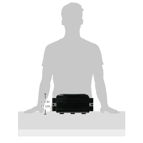 TRUSCO WEEGO Komawarikun Dual-Use Handle Mounting Storage Case, Black, WP-HC-BK, 10 Cases