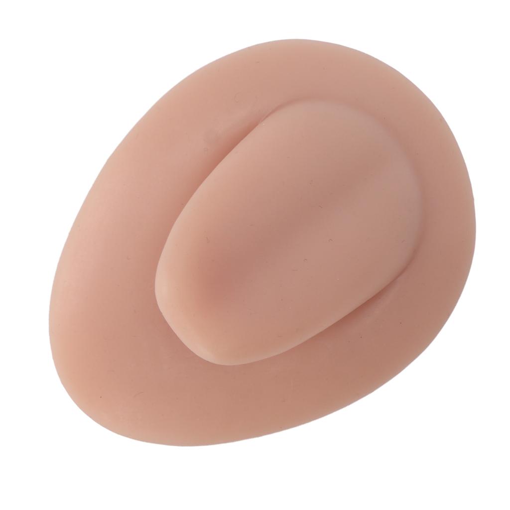 Silicone Tongue Model Soft 3D Acupuncture Flexible Fake Tongue Piercing Display Model for Teaching Medium Skin Color