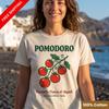 Italian Tomato T-Shirt | Pomodoro Naples Gift | Italy Foodie Tee