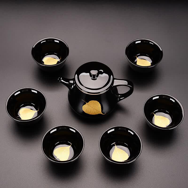 

Chaxun 9-Piece Ceramic Automatic Tea Set