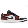 Jordan Air Jordan 1 Good Things Will Happen Low top Vintage Basketball Shoes Men's Black Red White 553558-044(TeamA-)