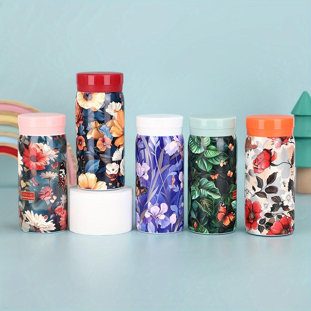 200ML Liten Bärbar 304 Rostfritt Stål Rese Dricksvattenflaska Mini Termosflaska Termosar Kaffe Vakuumflaskor Mugg