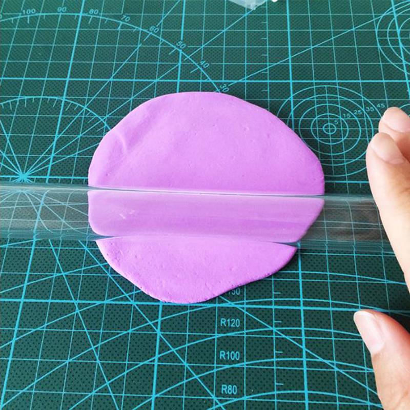 Acrylic Clay Crafts Acrylic Roller Hollow Rolling Clay Bar Roll Stick Tool