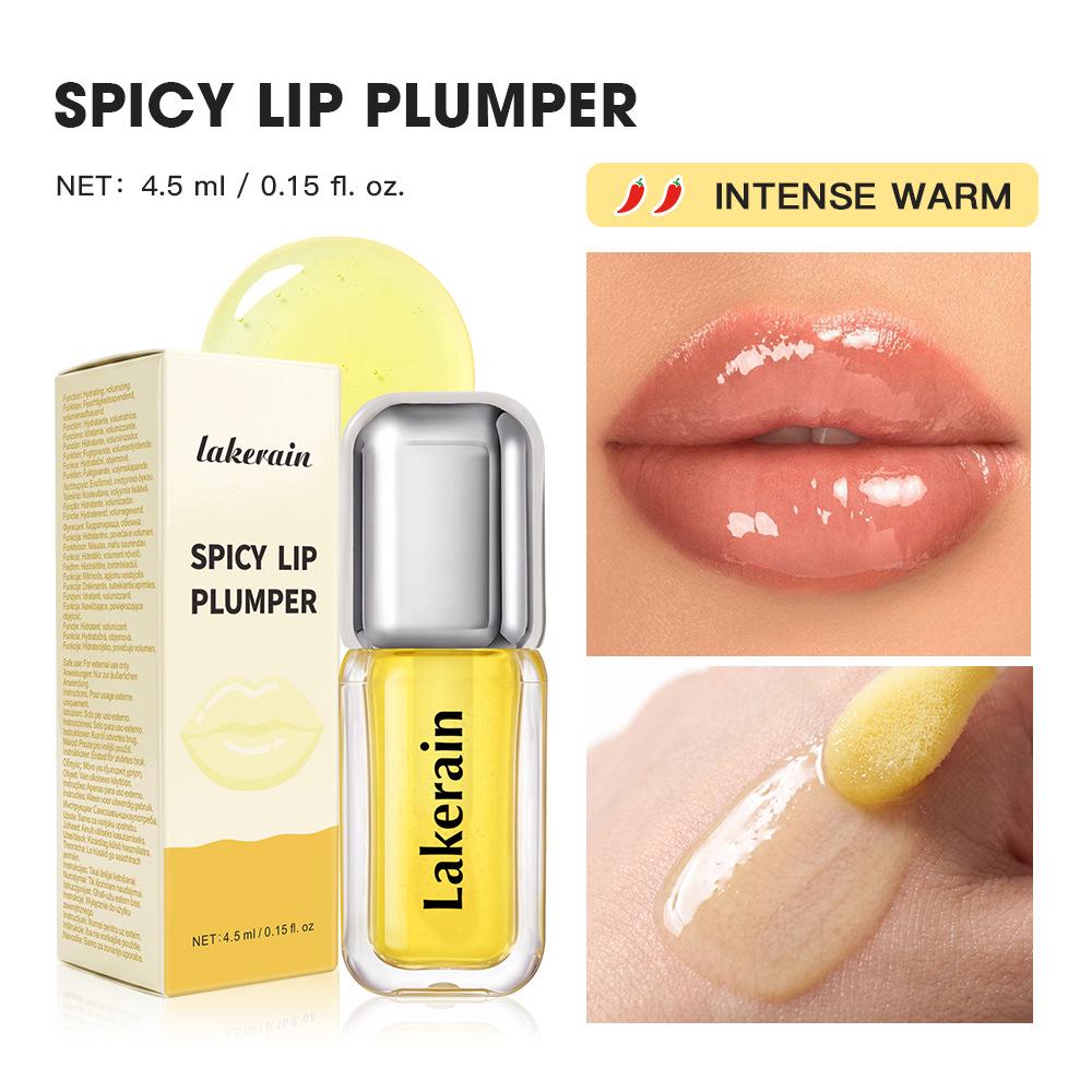 Danchel Spicy Plumping Lipgloss - Reine Pflanzenextrakte für natürliche, sexy Lippen