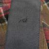 Used Eddie Evans Check Shirt 9921 326821 Y788B 7832 M Brown Khaki Tight 13AW Eddie Smarin Wool Red Men's from Japan