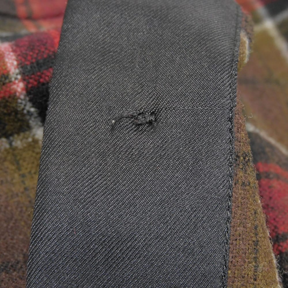 Used Eddie Evans Check Shirt 9921 326821 Y788B 7832 M Brown Khaki Tight 13AW Eddie Smarin Wool Red Men's from Japan