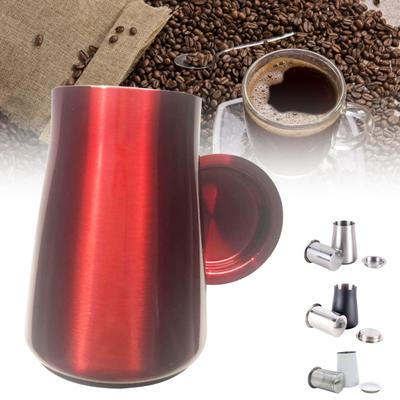 Coffee Sifter Fine Mesh Good Filtering Effect Stainless Steel Coffee Powder Sifter Sieve Filter Container with Lid Home Cafe