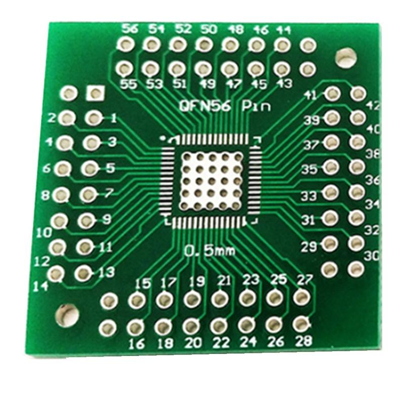 ABUL-QFN56 QFN64 Adapter Board Converter Pin Board Immerse 0.5Mm Transfer Board 10Pcs
