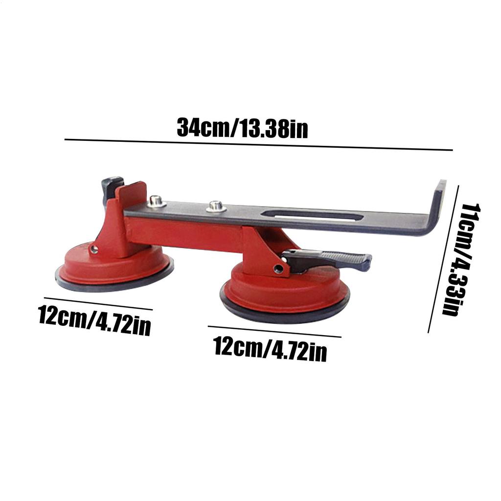 Flat Floor Gap Repair Suction Cup Ceramic Tile Laying Installation Sucker Upgraded Version with Return Hook Powerful Suction Cup