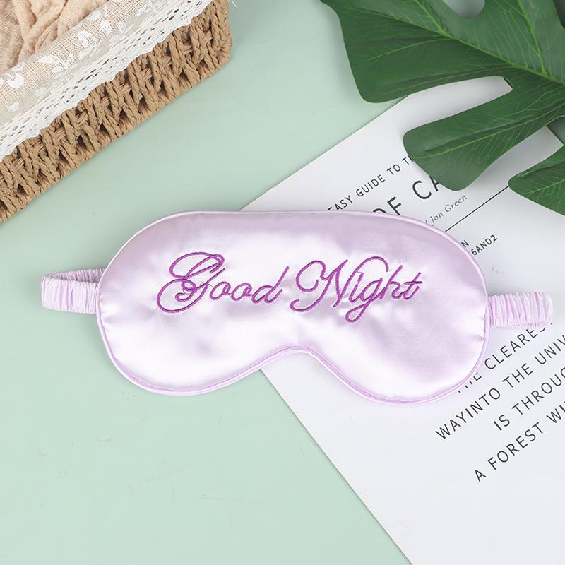 Sleeping Blindfold Eye Masks Blackout Eye Cover Washable Adjustable Eyepatch