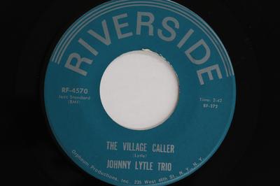 7-Zoll Schallplatte JOHNNY LYTLE TRIO - Village Caller / Solitude RF4570 RIVERSIDE RECOR US Jazz Gebraucht