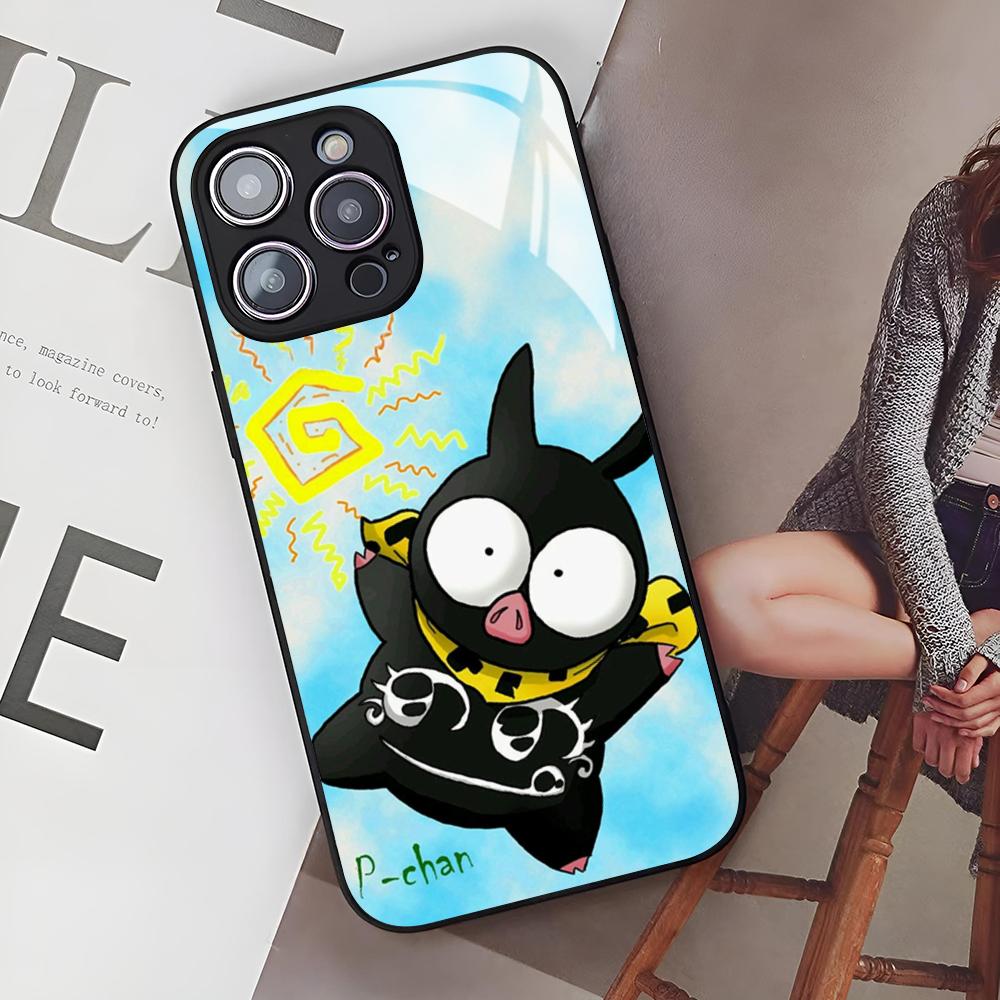 Anime Ranma Phone Case for Iphone 17 Air 16 15 14 12 11 13 Pro Max Mini Se Puls Glass Cover