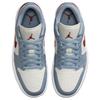 Jordan 1 Low Blue Whisper Dune Red Women's DC0774-164