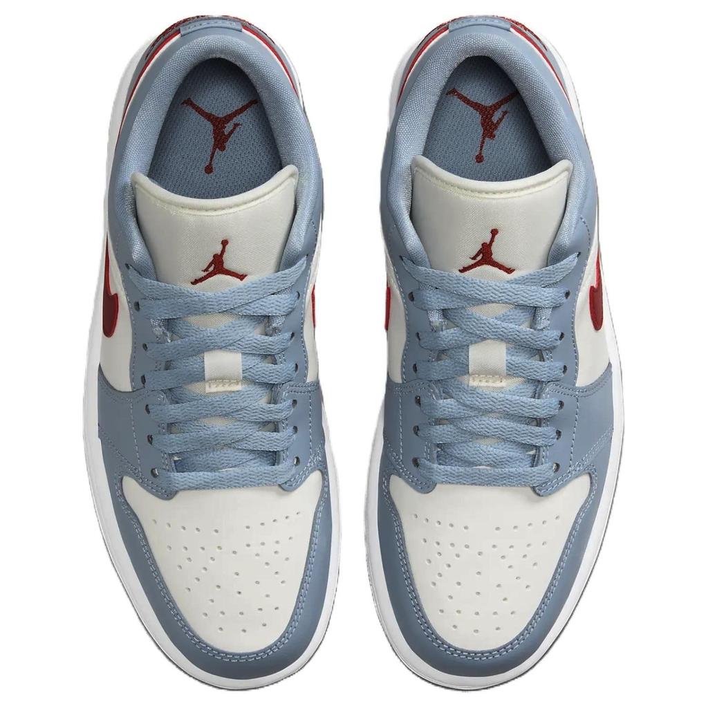 Jordan 1 Low Blue Whisper Dune Red Women's DC0774-164