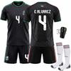 2627 World Cup Mexican Dub No. 11 Jimenez Jersey 22 Lozno 9 Raul Football Set