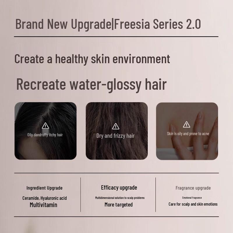 Baiter Freesia Scented Shampoo & Body Wash Set