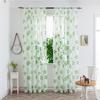 2026 Curtains, Gauze Curtains, Bedroom Translucent Decorative Curtains, Pole Piercing Sheer Curtain