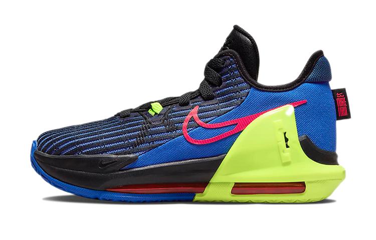 Nike Lebron 6 Witness Mid top Children s Basketball Shoes Blue DD0423-405 38.5