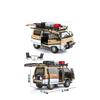 1/24 Mitsubishi Delica Mini Off Road VAN RV Alloy Car Model Sound and Light Children's Toy Collectibles Birthday Gift