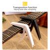 Big Hand Grab Professional Electric Acoustic Musical Clip Guitar Capo Tuner Metronome Tune Clamp