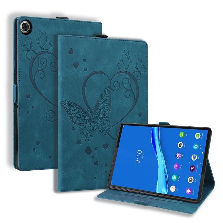 For Lenovo Tab M10 HD (Gen 2) 2020 10.1 TB-X306F Love Butterfly Pattern Horizontal Flip Leather Case with Holder