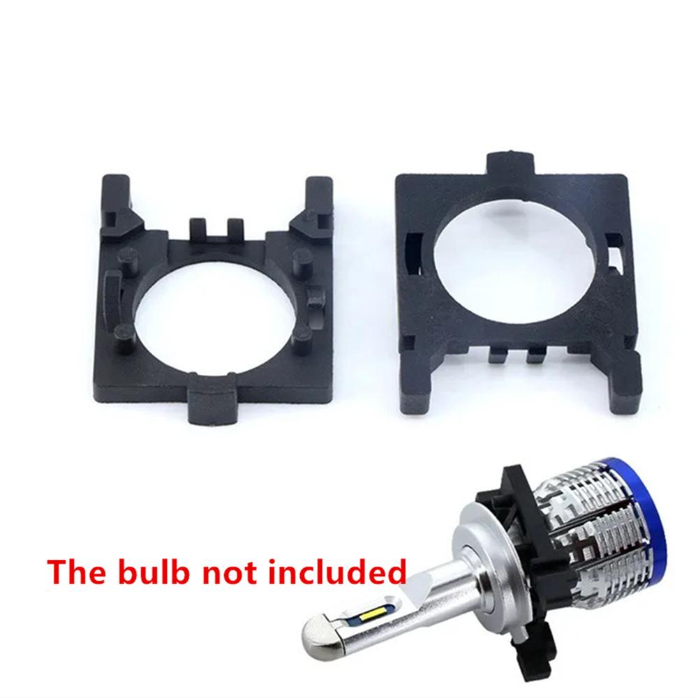 

2x Car H7 Headlight LED Adapter Base For Ford Focus Fiesta Mondeo Low Beam Light