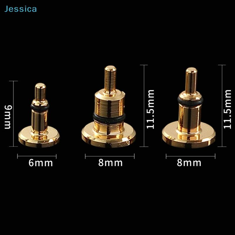 Messing Vergoldete Hifi-Player Staubstopfen - 3,5 mm 4,4 mm Staubschutzkappen für Audiobuchsen