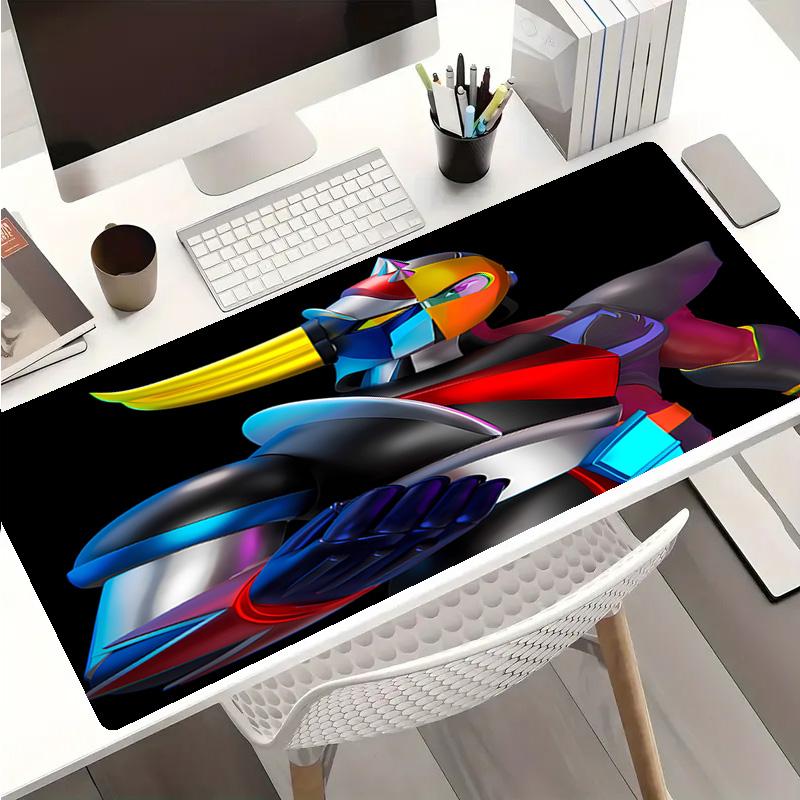 UFO Robo Grendizer Theme Premium Non-slip Mouse Pad with Stitched Edges,Durable Rubber Material,for Desktop & Gaming Great Gifts