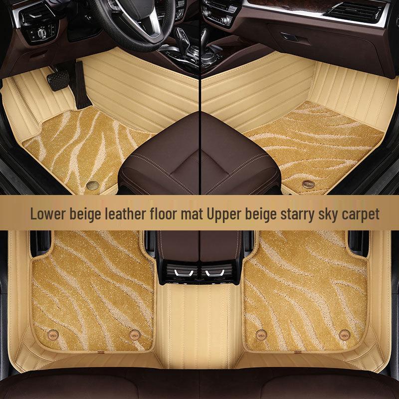 Honda CRV 24-Model Fully Enclosed Genuine Leather Floor Mats (10/22/16)