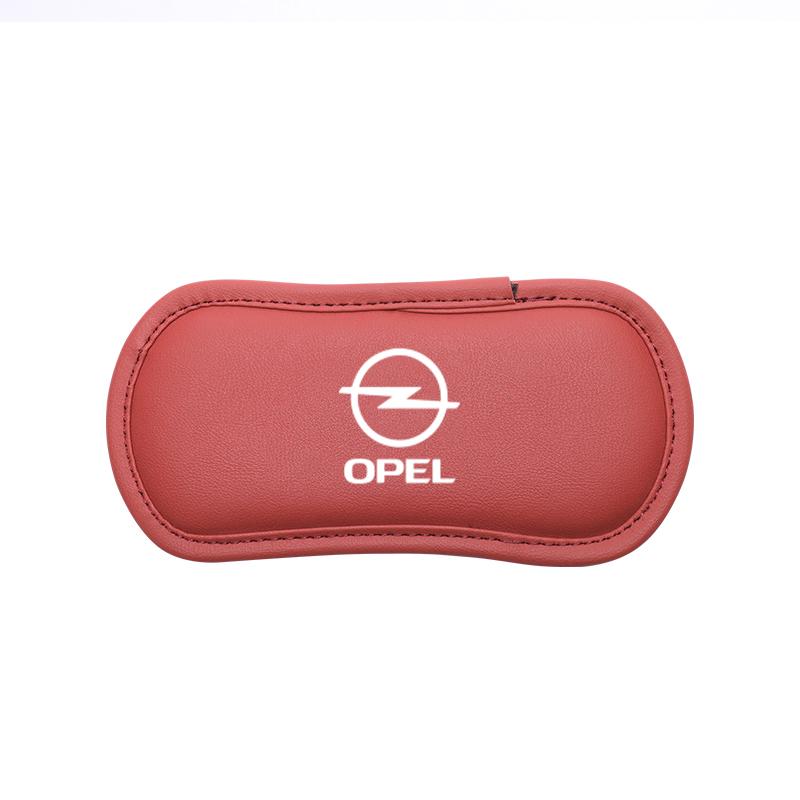 Skórzana Poduszka do Samochodu Nakolannik Elastyczny Podkładka pod Nogi Podłokietnik Akcesoria do Opel Astra Vivaro Vectra H G J Corsa D Antara C