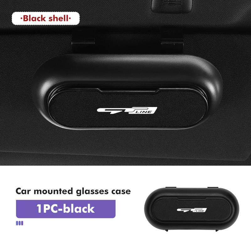 For KIA Car Sunglasses Holder Sun Visor Eyeglass Hanger Clip Auto Accessories K5 K2 Optima Soul Spectra Niro Cadenza Sephia kcwx20