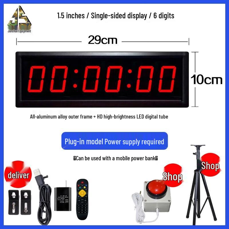 LED Countdown Stopclock Timer