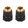 2Pcs G3 4 Garden Hose Connector High Pressure Watering Nozzle Hose Quick Connector for Irrigation