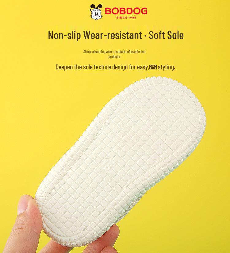 Bobo Dou Infant & Toddler Non-Slip Breathable Mesh Walking Shoes for Boys & Girls, Spring & Fall