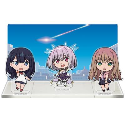 Gridman Universe Acrylic and Akane Diorama Rikka, Yumeme, (New Order)