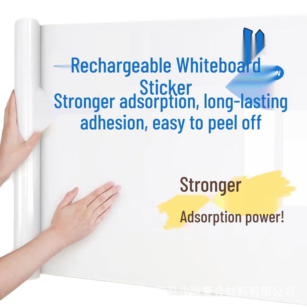 Removable Static Whiteboard Sticker: No Wall Damage, Easy Graffiti/Writing/Wiping, Anti-Stain for Kids' Rooms