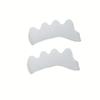 2pcs Five Toe Divider, Toe Outward Orthodontic Device, Reusable Foot Orthodontic Alignment Spacer for Men and Women