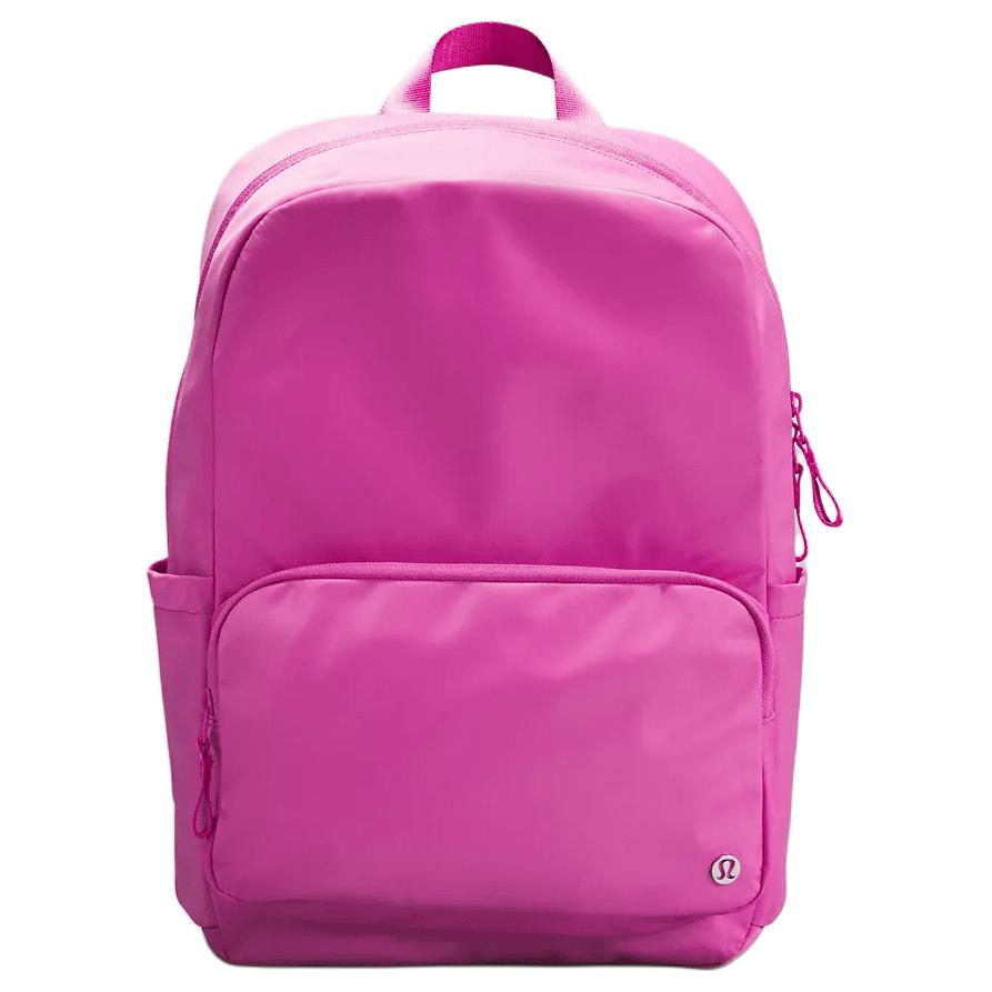 Lululemon Everywhere 22L Zipper Closure Versatile Nylon Backpack Unisex Backpack Pink LU9BY6S-052261 Pink